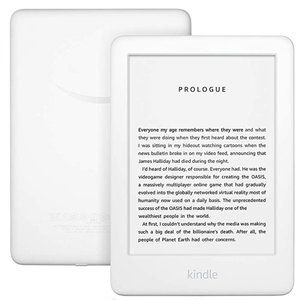 Kindle - white + includes case